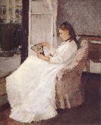 Berthe Morisot Artist-s sister beside the window oil on canvas